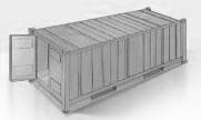 20' standard container, 20' general purpose container, 20-ти футовый стандартный контейнер, 6-ти метровый стандартный