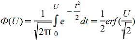 Интеграл вероятностей (Функция Лапласа). 